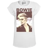 Mister Tee Ladies David Bowie white - Gr.: S