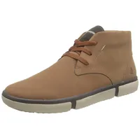 Hush Puppies Herren Briggs Chukka-Stiefel, Cognac, 43 EU