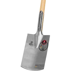Ideal Gärtnerspaten mit Eschen-T-Stiel 285x185/180mm