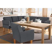 Home Affaire Eckbank Fehmarn, wahlweise langer Schenkel links oder rechts grau (58325035-0)