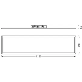 Osram Planon Plus 36 W rechteckig weiß