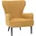 MCW Lounge-Sessel MCW-K37 Chenille 500 g/m2 78 x 85 x 85 cm Gelb