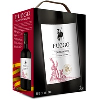 Fuego - Rotwein aus Spanien, Tempranillo Bag-in-Box (1 x