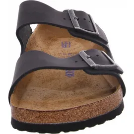 Birkenstock Arizona Weichbettung Naturleder geölt schwarz 46