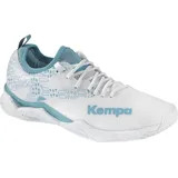 Kempa Hallen-Sport-Schuhe Wing Lite 2.0 W in weiß/aqua weiß/aqua