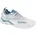 Hallen-Sport-Schuhe W in weiß/aqua weiß/aqua