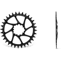 Garbaruk Sram Gxp/dub Boost Kettenblatt - Black - 34t