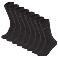 CAMANO Unisex Socken - Soft Socks, einfarbig, 8er Pack