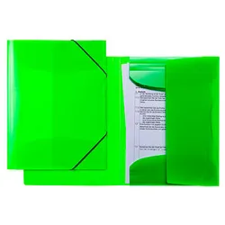 HERMA Sammelmappe Neon DIN A4 neon-grün