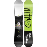 Nitro Snowboards Jungen Mini Thrills BRD ́23, Freestyleboard, Twin, Flat-Out Rocker, Urban, Progressive, 148