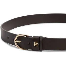 Tommy Hilfiger Gürtel Essential Effortless Rindsleder 2,5 cm Fondant Braun 75