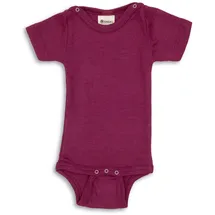 Engel Baby/Kinder Body Kurzarm Bio-Schurwolle/Seide Orchidee 86/92