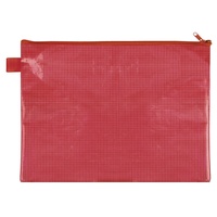 Veloflex 2704020 - Reißverschlusstasche A4, rot,