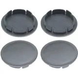 4 Nabenkappen Ø 70,0 mm - 58,0 mm / rund flach / Klebefläche