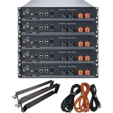PYLONTECH 12 kWh Solarspeicher Lithium LiFePO4 inkl. Kabel, Halterung und BMS