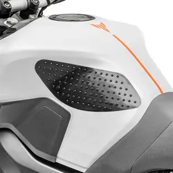 Motorrad Tankpad seitlich Zaddox Grip Pad M Seiten Tankpad Kniepad in schwarz
