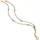 Thomas Sabo Doppelreihiges Armband Zirkonia Gold A2216-414-14 Größe 19