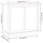 vidaXL Sideboard Weiß 80x34x75 cm Holzwerkstoff
