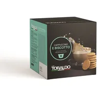 CAPSULE CAPPUCCINO / BISCOTTO COMPATIBILE DOLCE GUSTO 16 PZ (303081)