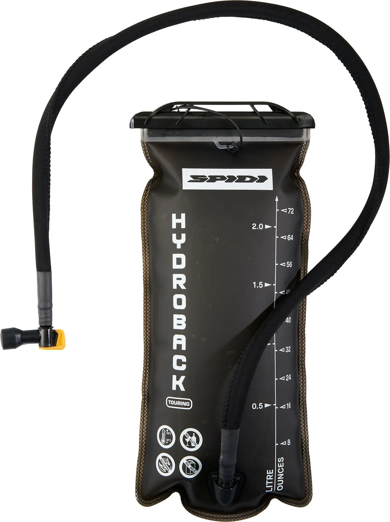 Spidi Hydroback Touring, Trinkblase - Schwarz - 2 l