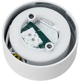 ARCCHIO Rotari 2-flammig rund weiß Aluminium
