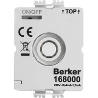 Berker LED-Modul Drehschalter 230V, mit N-Leiter