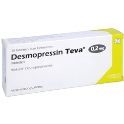 Desmopressin Teva 0,2 mg Tabletten 30 St