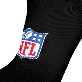 NFL Unisex 9er Pack Stretch-NFL Shield 9Pack Sneaker Socks, schwarz 43-46