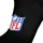 NFL Unisex 9er Pack Stretch-NFL Shield 9Pack Sneaker Socks, schwarz 43-46