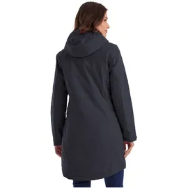 KILLTEC Damen Parka/Mantel wasserdicht mit abzippbarer Kapuze Damen, Funktionsparka, dunkelnavy, 38, 43284-000