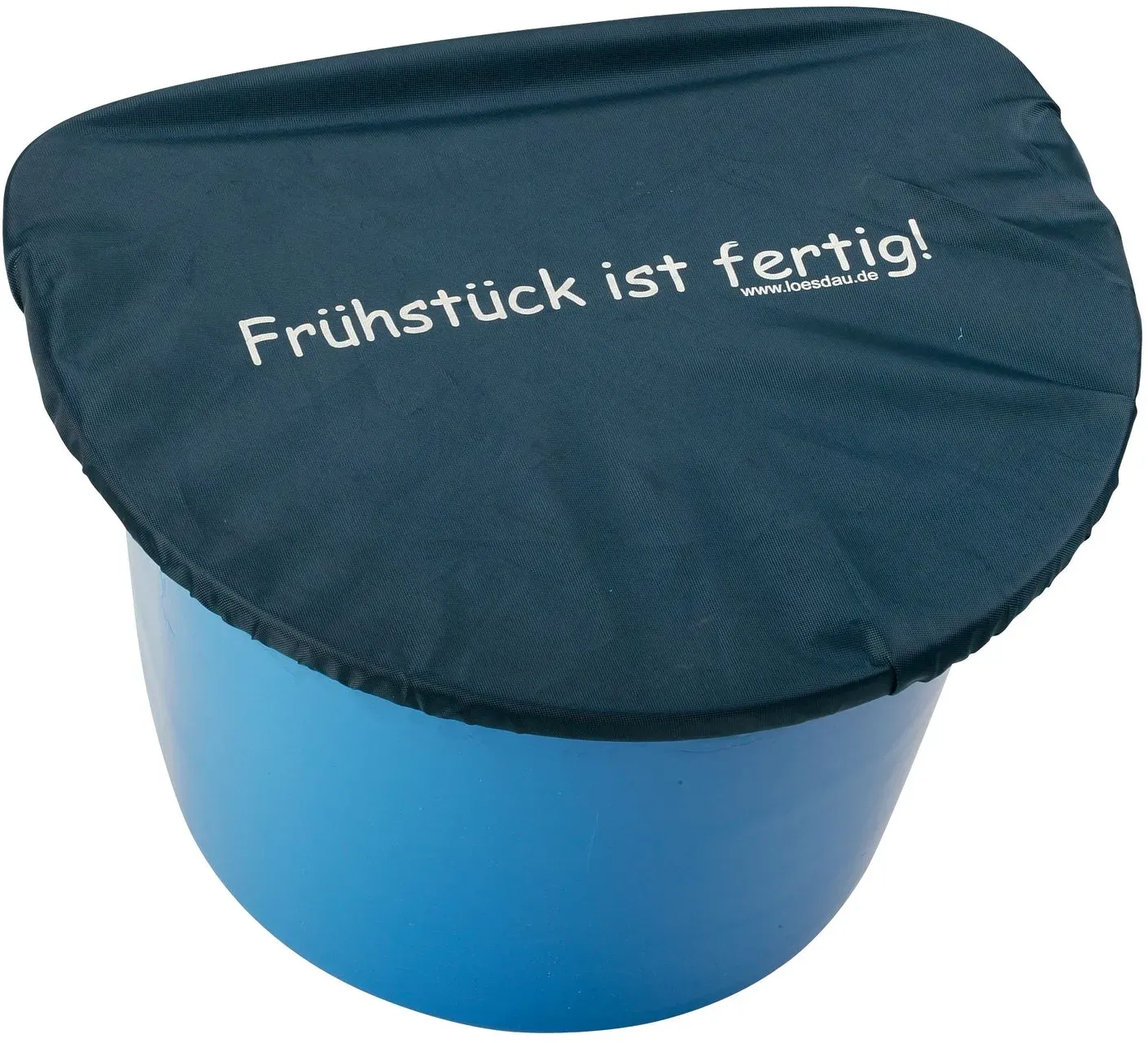 Loesdau Abdeckung für Futtereimer marine