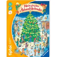 Ravensburger Spielzeug-Adventskalender tiptoi® Mein großer Adventskalender bunt
