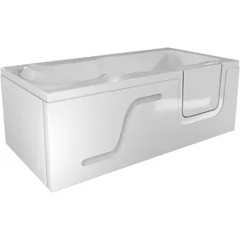 AcquaVapore Badewanne mit Tür 75 x 150 cm (S17-L-ALL)
