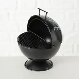 Boltze Wiki rund, Ø13 x H15 cm, schwarz