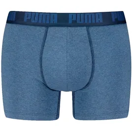 Puma Boxershort 6er Pack in Blau Denim XXL