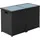 vidaXL Bistro-Set 3-tlg. Schwarz