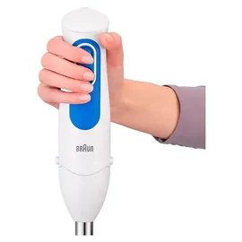 Braun MultiQuick 3 MQ 3025 Omelette Stabmixer weiß/blau