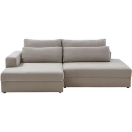 A.Z. Iwaniccy Eckcouch Cord 2-Sitzer Greige