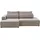 A.Z. Iwaniccy Eckcouch Cord 2-Sitzer Greige