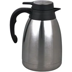 Isolierkanne 1,5L Isolierflasche Thermo Kanne Kaffeekanne Flasche Edelstahl groß