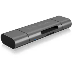 ICY BOX IB-CR201-C3 - Kartenleser (SDHC, SDXC, microSD, microSDHC UHS-I, microSD