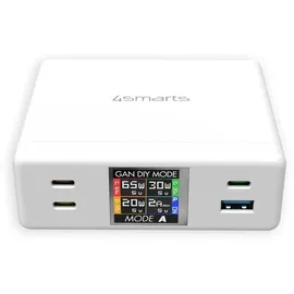 4smarts Desk Charger GaN DIY MODE 130W, weiß