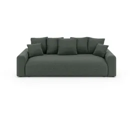 Home Affaire Big-Sofa Polyester 3-Sitzer Dunkelgrün
