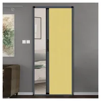 Falttür Geräuschreduzierende Akkordeontüren, mit Aluminiumrahmen und Zellstoff, für Schlafzimmer