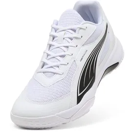 Puma Solarflash III Hallenschuhe weiß Schwarz, 43