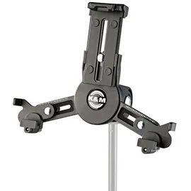 K&M Stativhalter für Tablet schwarz