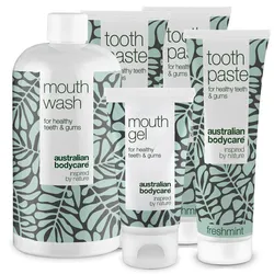 Australian Bodycare Mundpflege 5 Produkte mit Teebaumöl Zahnpasta 775 ml