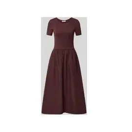 Marc O'Polo Jerseykleid Freizeitkleid Braun L