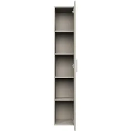 Badplaats Pluto Badezimmerschrank 30 x 30 x 150 cm Cashmere Spanplatte/Massivholz