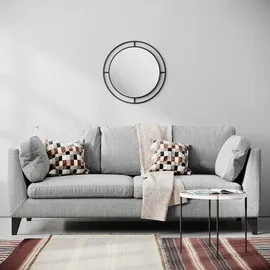 Decortie Bubble Wandspiegel, Schwarz